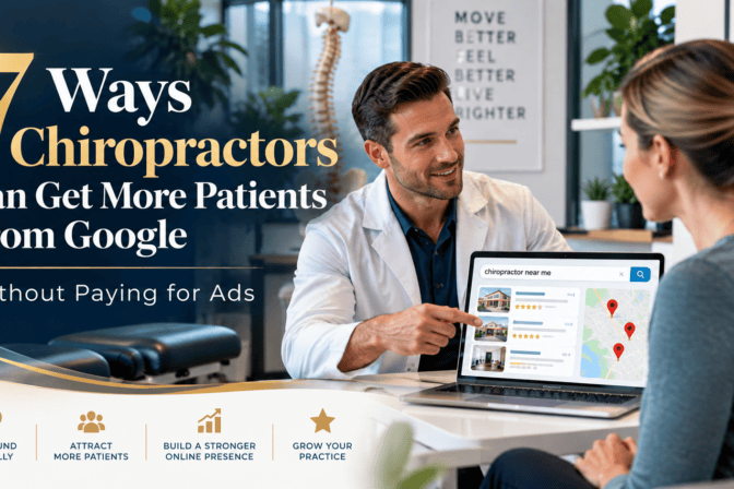 7 Ways Chiropractors Can Get More Patients From Google Without Paying for Ads